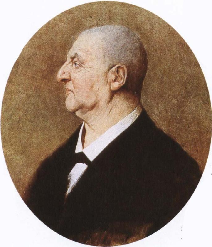 richard wagner the austian composer anton bruckner a portait by h. kaulbac oil painting picture